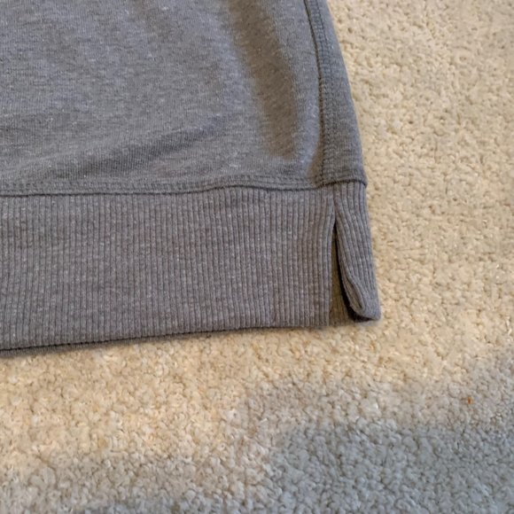 NWT Alternative Vintage Sport French Terry B-Side Reversible Sweatshirt Gray - M - Picture 8 of 16